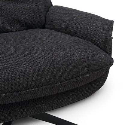 Barlow Occasional Swivel Chair - Slate Grey