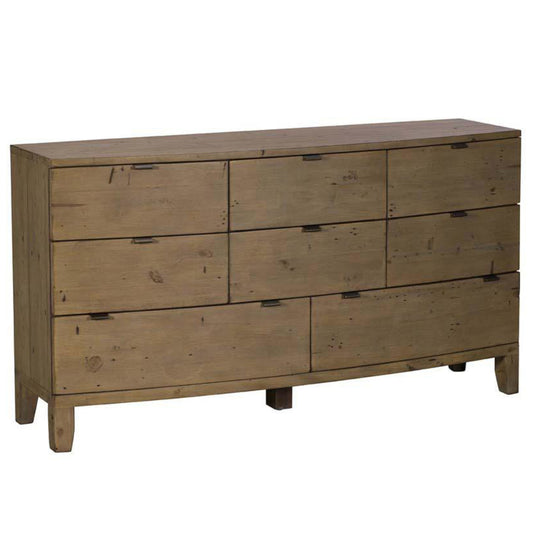 Bermuda Reclaimed 8 Drawer Wide Chest - Pieces For Places