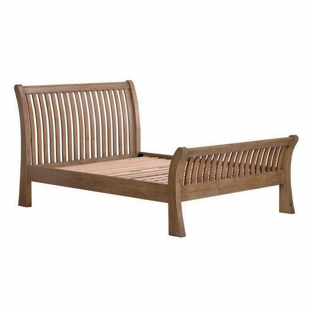 Bermuda Reclaimed Wood Super King Size Bed - Pieces For Places