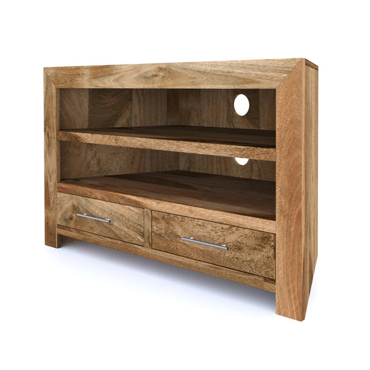 Boxy Mango Corner TV Unit - Pieces For Places