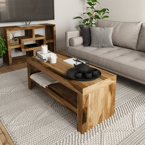 Boxy Mango Coffee Table - Pieces For Places