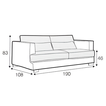 Brandon 2 Seater Sofa - Pieces For Places