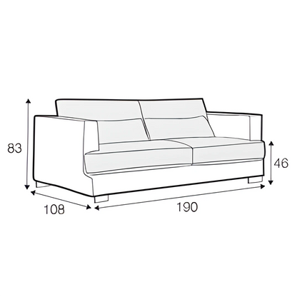 Brandon 2 Seater Sofa - Pieces For Places