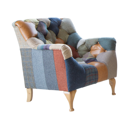 Brixham Patchwork Armchair