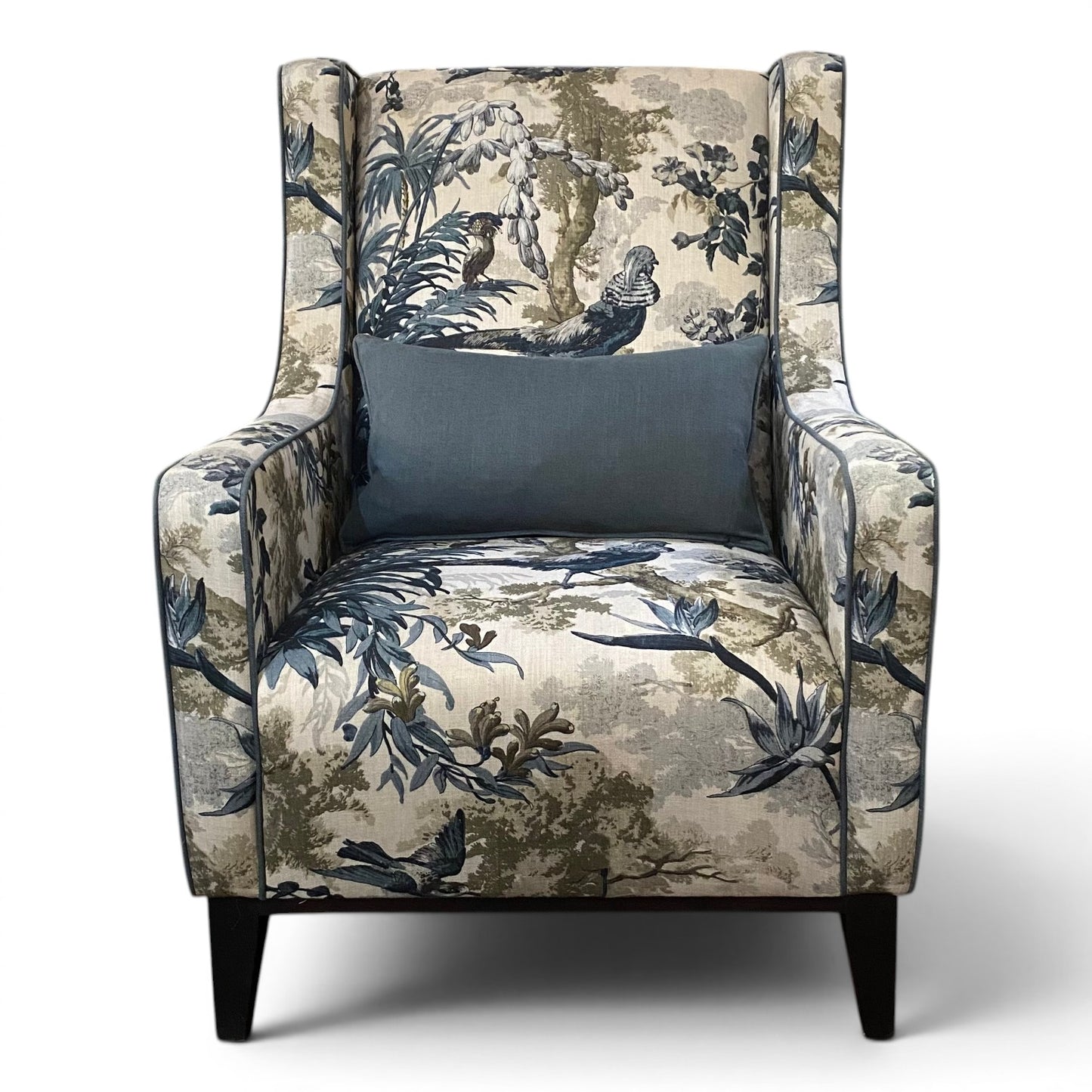 Charlotte Patterned Armchair - Ex Display