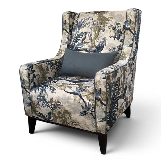 Charlotte Patterned Armchair - Ex Display