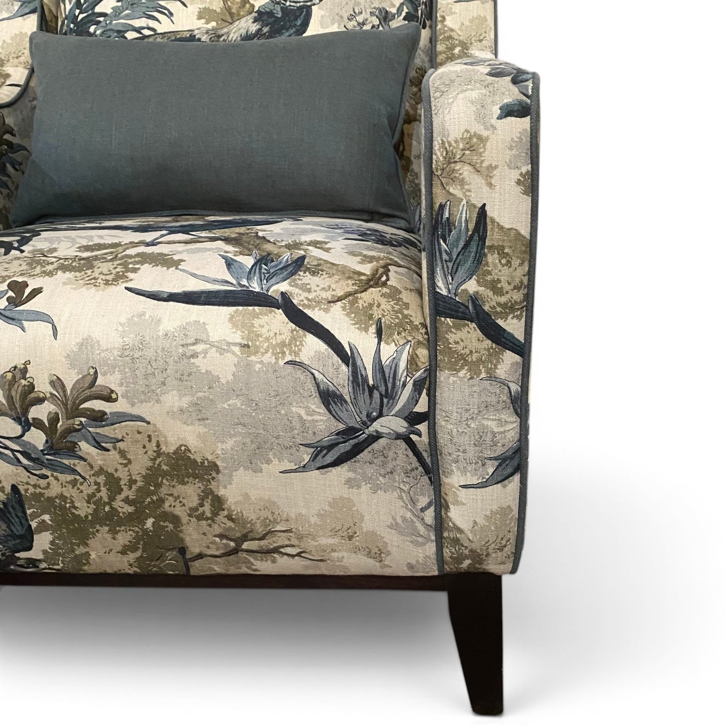 Charlotte Patterned Armchair - Ex Display