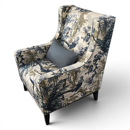 Charlotte Patterned Armchair - Ex Display