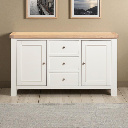 Chester Off-White 3 Door Sideboard