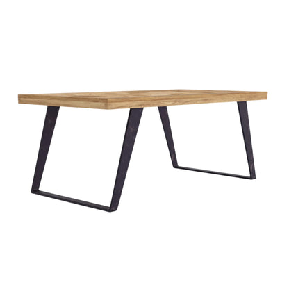 Chevron Mango Wood Coffee Table - Pieces For Places