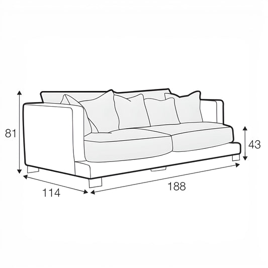Colorado 2 Seater Sofa - Pieces For Places