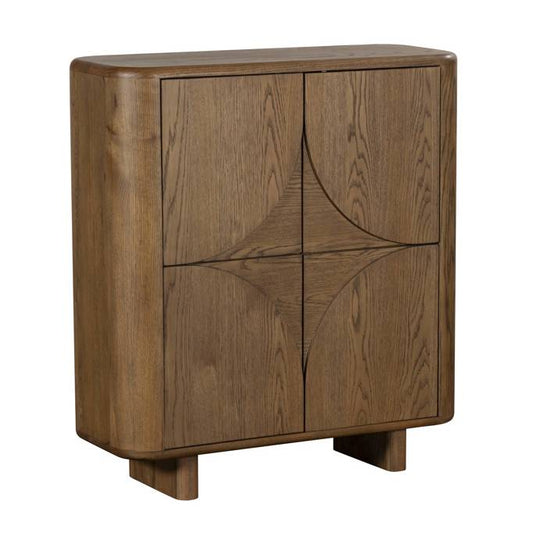 Dustin 100cm Oak Highboard - Pieces For Places