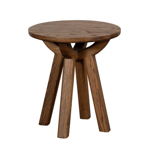 Dustin Oak Lamp Table - Pieces For Places