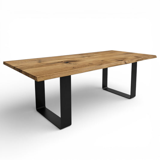 Fargo Rustic Oak Dining Tables (Promotion - A)