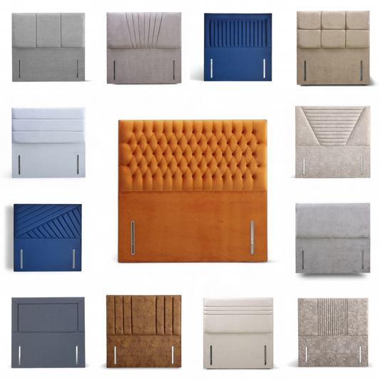 Floor Standing Headboards - 54" Tall - Pieces For Places
