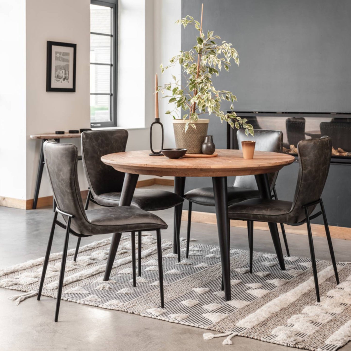 Franklin Round Dining Table