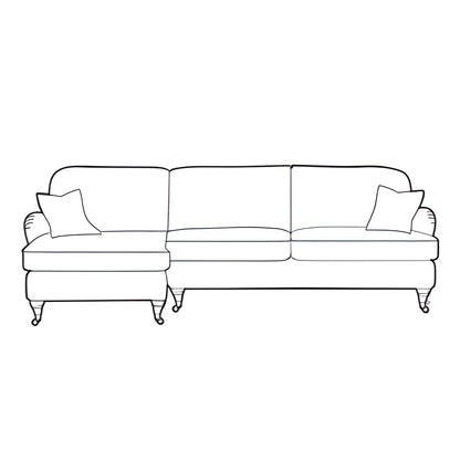 George Corner Chaise Sofa - Pieces For Places