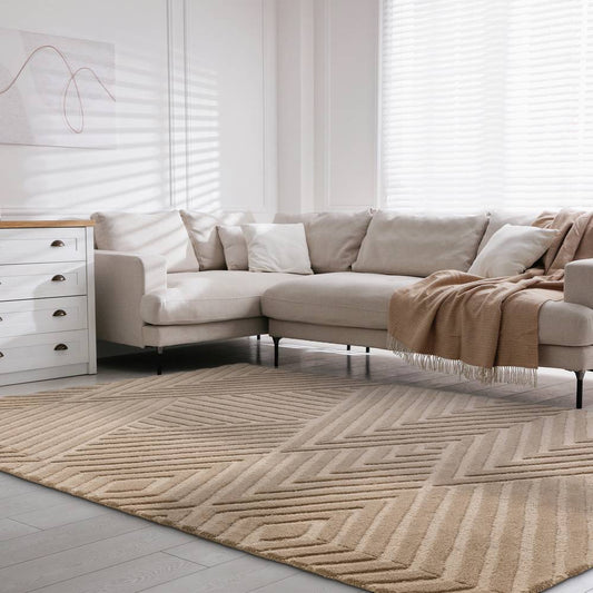 Taupe Rug Hague Rug - 200cm x 290cm