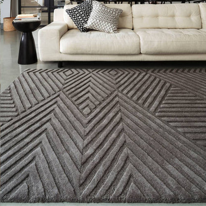 Charcoal Rug Hague Rug - 200cm x 290cm