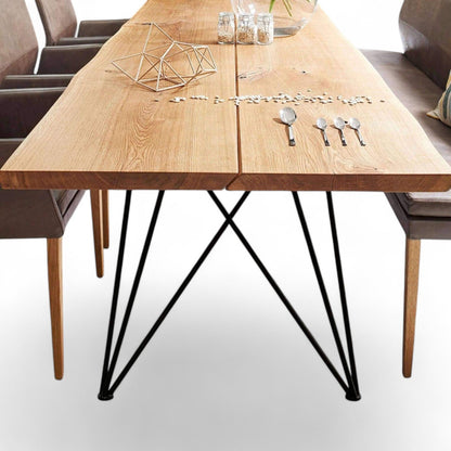 Nature Art Solid Oak Dining Table