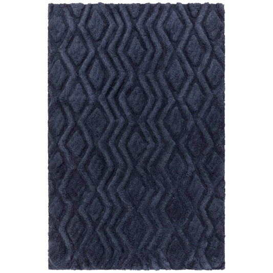 Navy Rug Harrison Rug - 200cm x 290cm