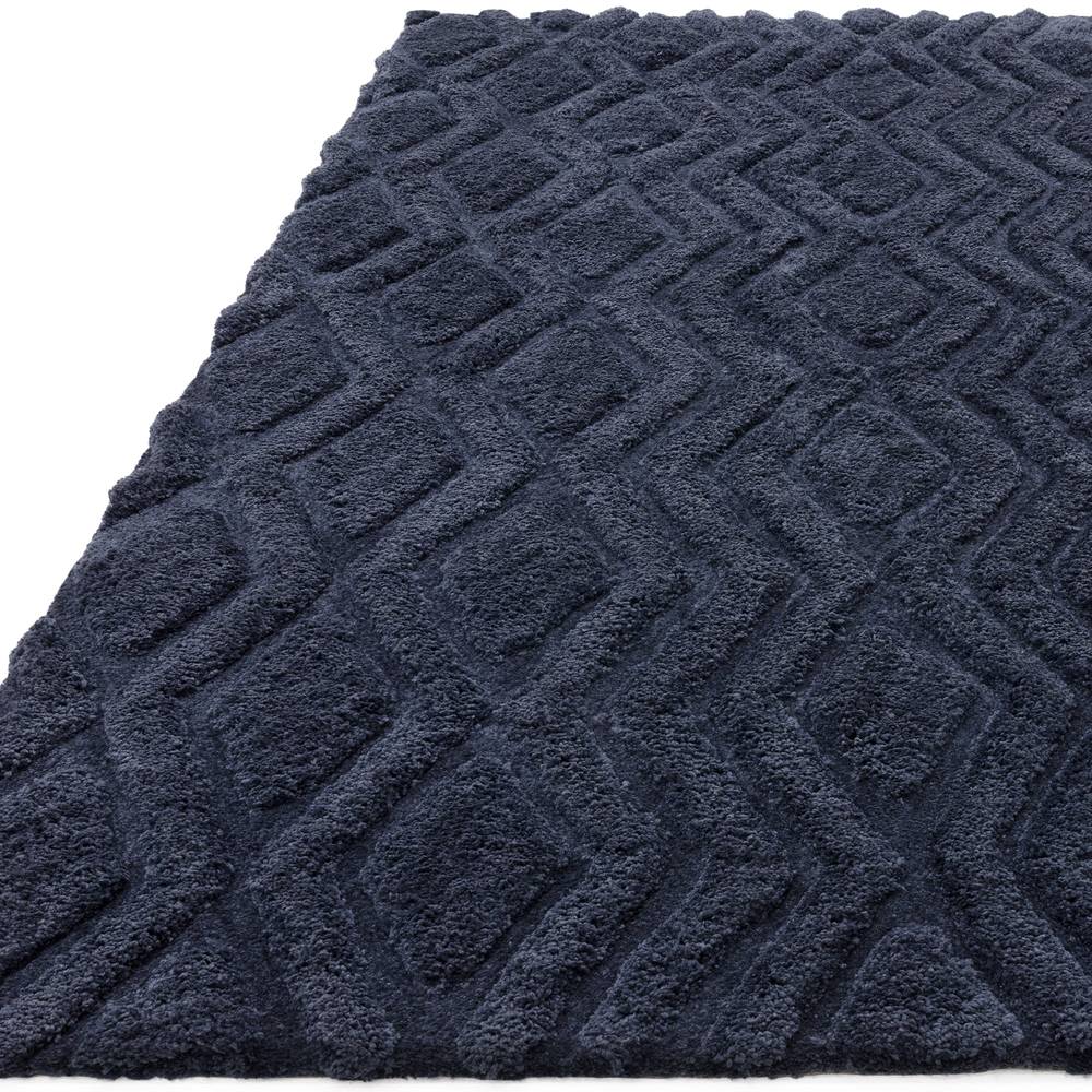 Navy Rug Harrison Rug - 200cm x 290cm