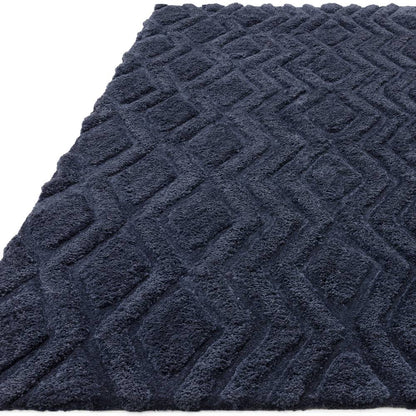Navy Rug Harrison Rug - 200cm x 290cm