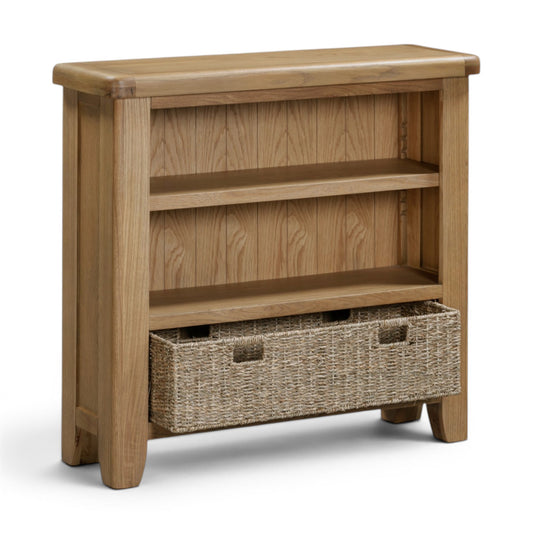 Harrogate Bookcase With Basket Storage