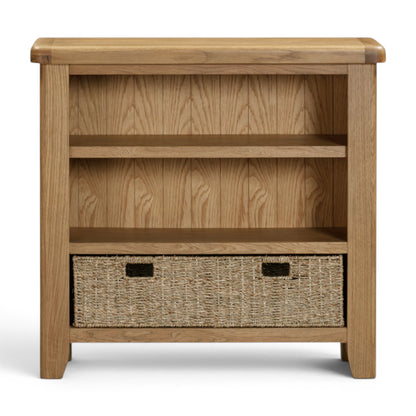 Harrogate Bookcase With Basket Storage
