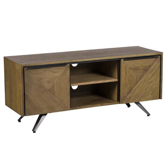 Henderson Oak Tv Unit - Pieces For Places