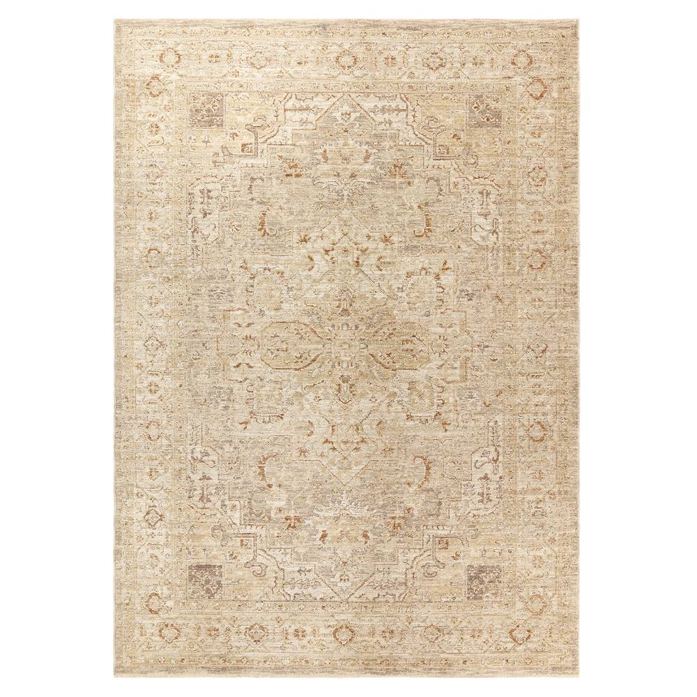 Serapi Beige Heriz Rug - 67cm x 240cm