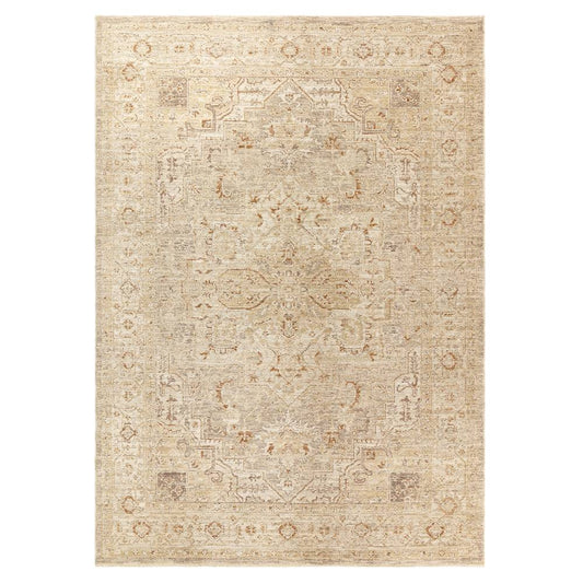 Serapi Beige Heriz Rug - 67cm x 240cm
