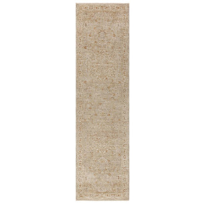 Serapi Beige Heriz Rug - 67cm x 240cm