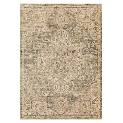 Serapi Green Heriz Rug - 67cm x 240cm
