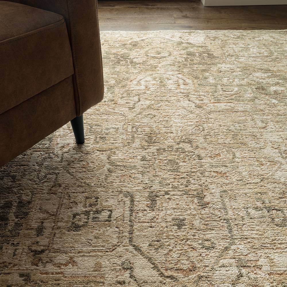 Serapi Green Heriz Rug - 67cm x 240cm