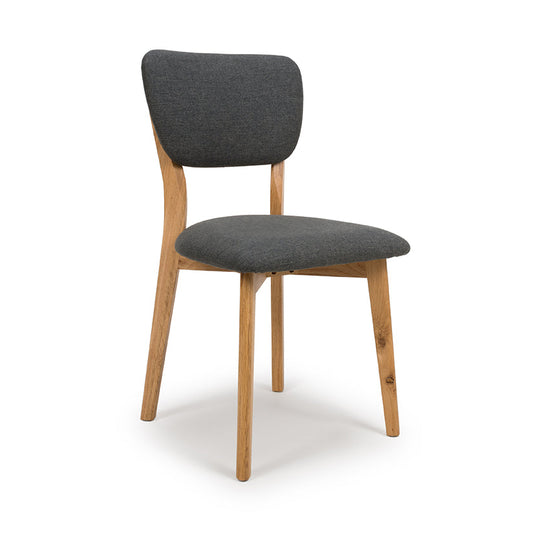 Jamerson Grey Fabric Dining Chair (2 Pack)