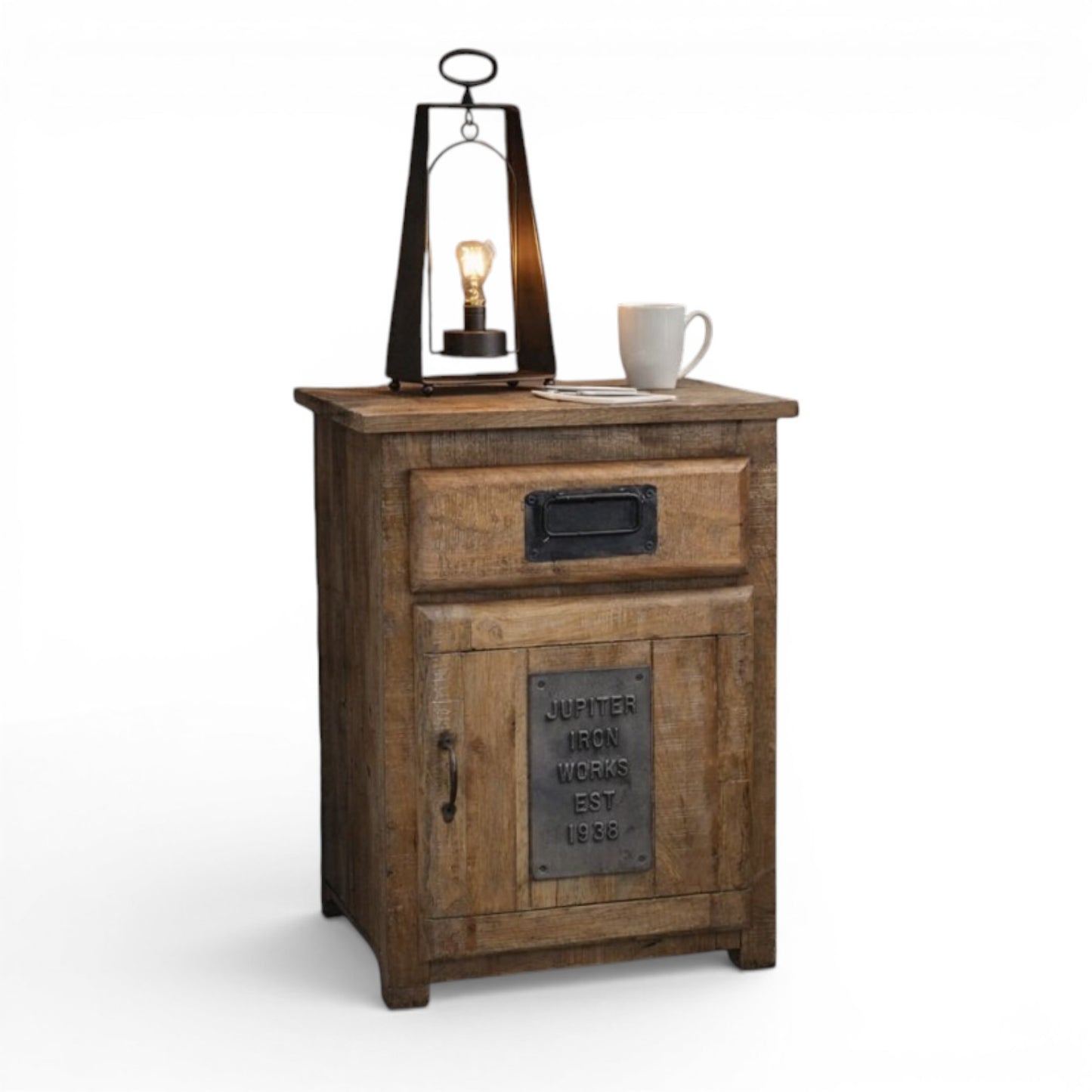 Jupiter Industrial Bedside Cabinet