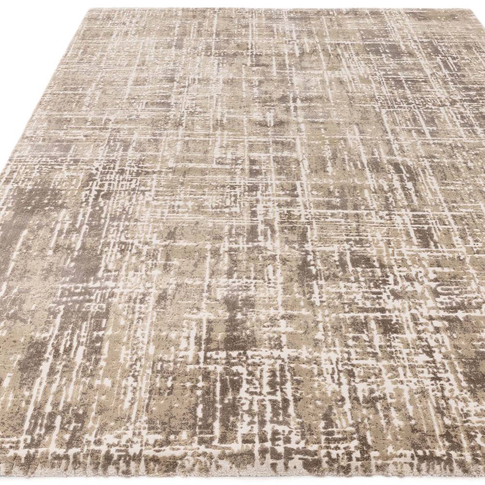Abstract Beige Kuza Rug - 240cm x 340cm