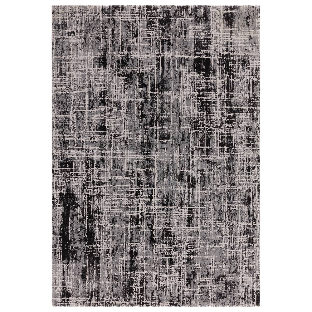 Abstract Black Kuza Rug - 240cm x 340cm