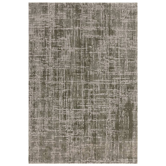 Abstract Green Kuza Rug - 240cm x 340cm
