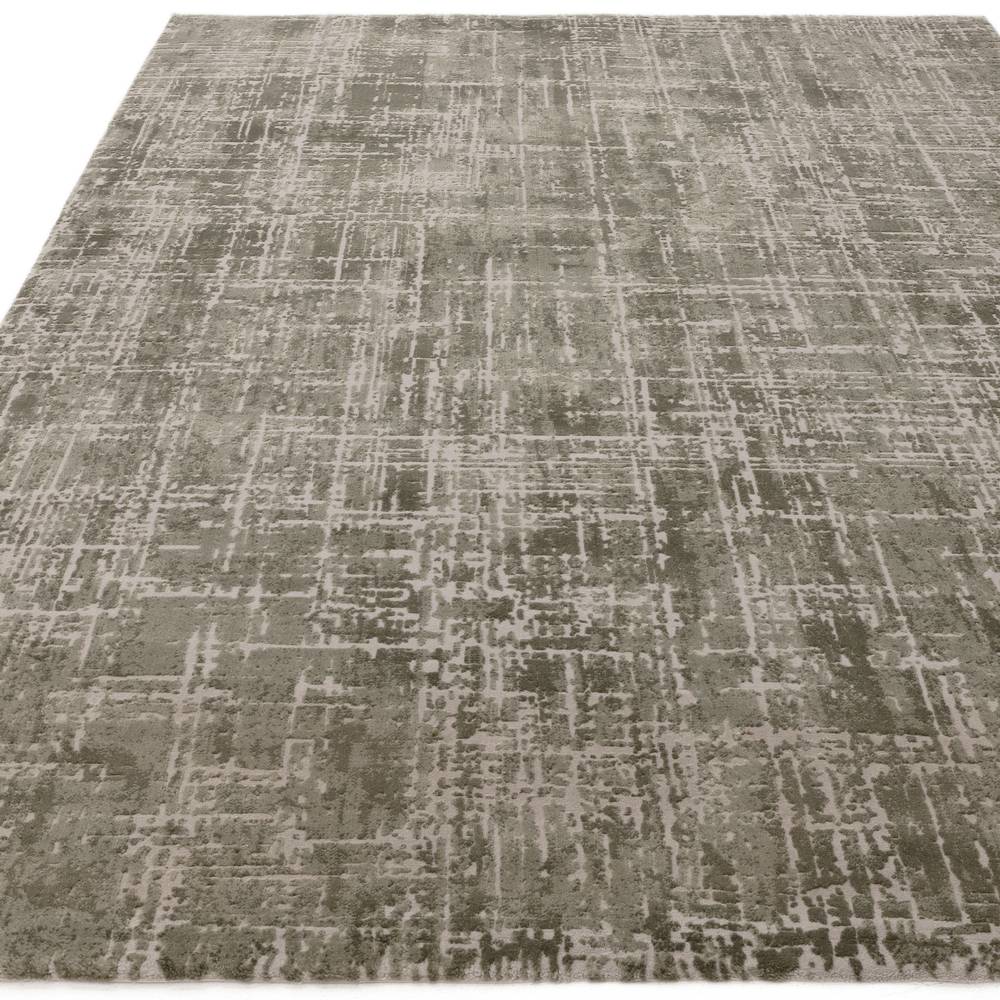 Abstract Green Kuza Rug - 240cm x 340cm