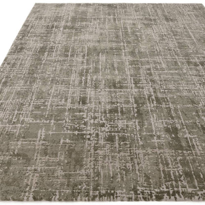 Abstract Green Kuza Rug - 240cm x 340cm