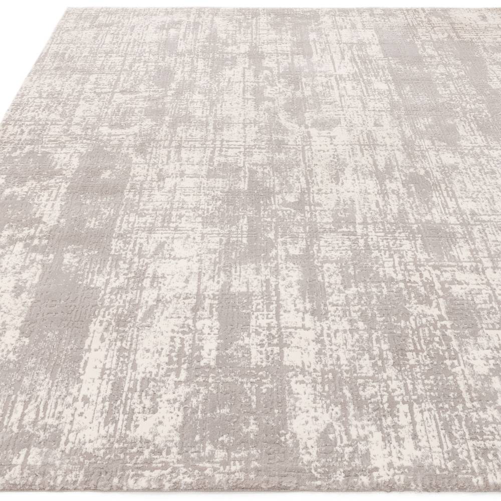 Abstract Grey Kuza Rug - 240cm x 340cm