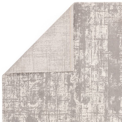 Abstract Grey Kuza Rug - 240cm x 340cm