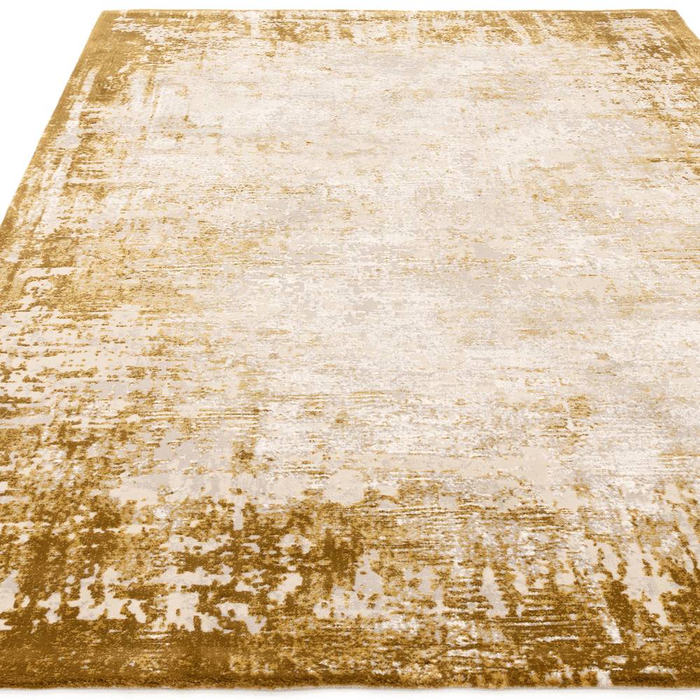 Border Gold Kuza Rug - 240cm x 340cm