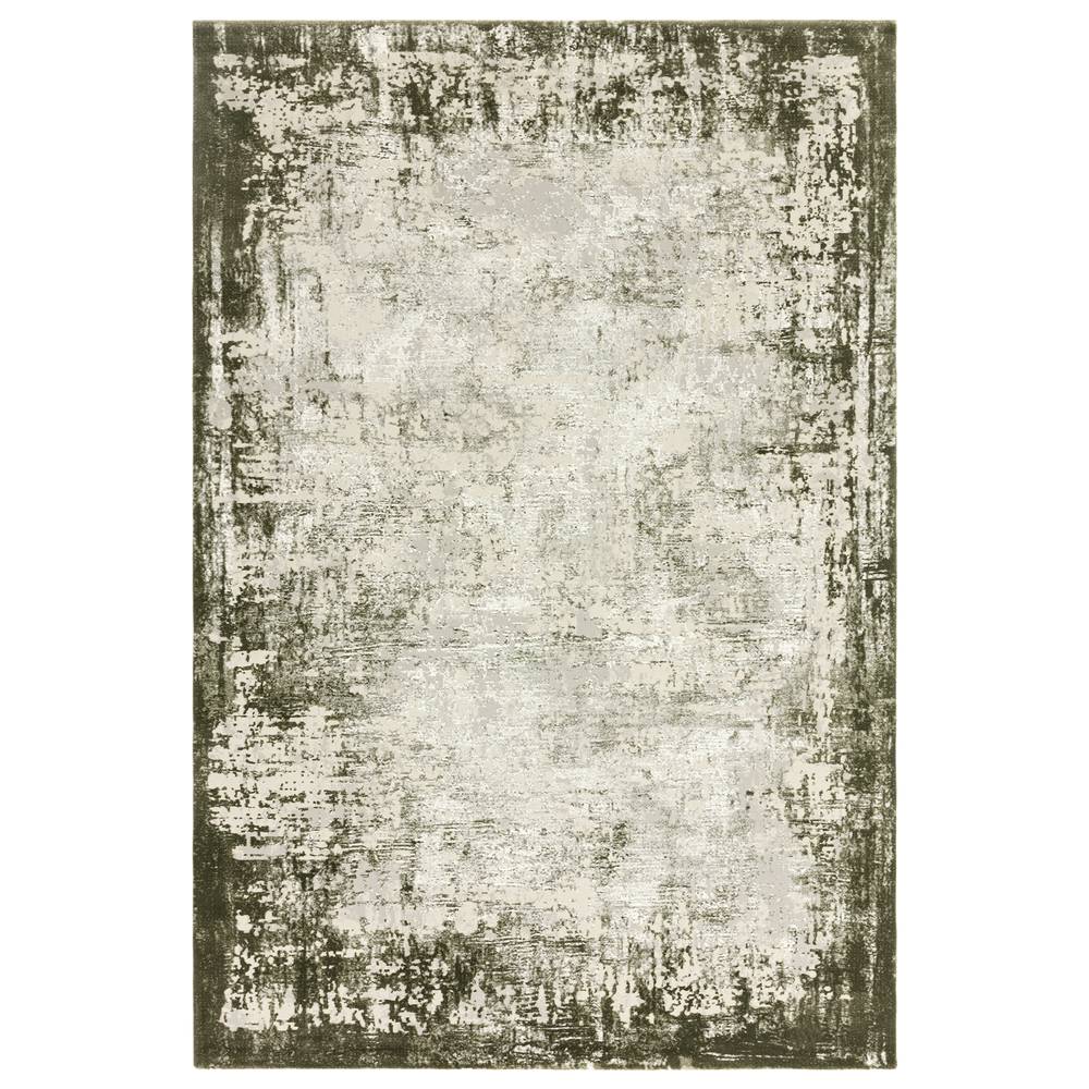 Border Green Kuza Rug - 240cm x 340cm