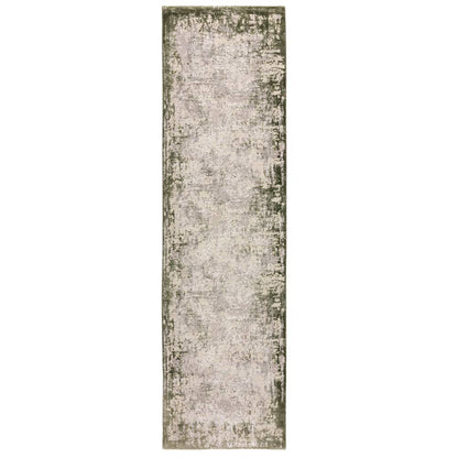 Border Green Kuza Rug - 240cm x 340cm