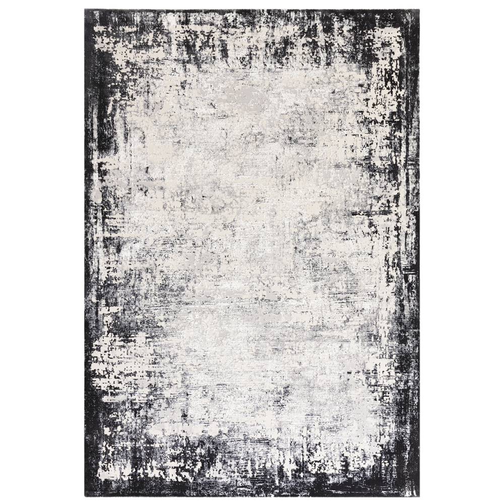 Border Grey Kuza Rug - 240cm x 340cm