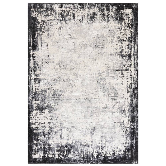 Border Grey Kuza Rug - 240cm x 340cm