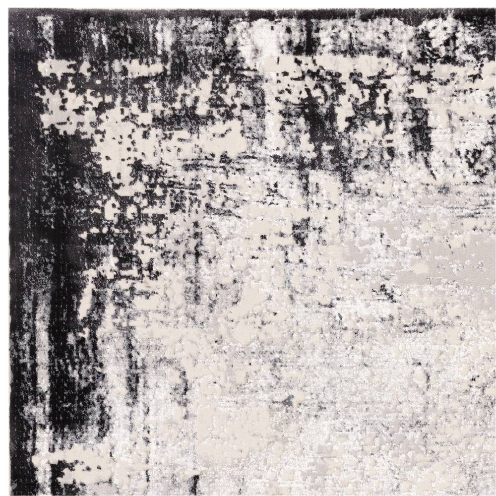 Border Grey Kuza Rug - 240cm x 340cm